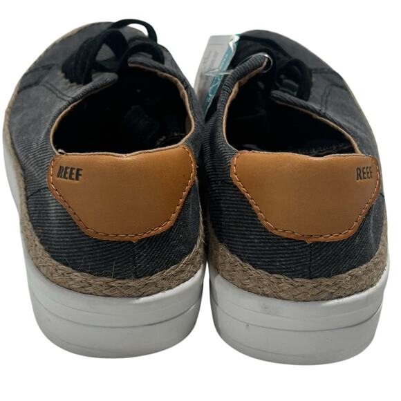 Reef Cushion sunset Black and Tan Casual sneakers NEW Size 6 Shoes - Picture 4 of 7